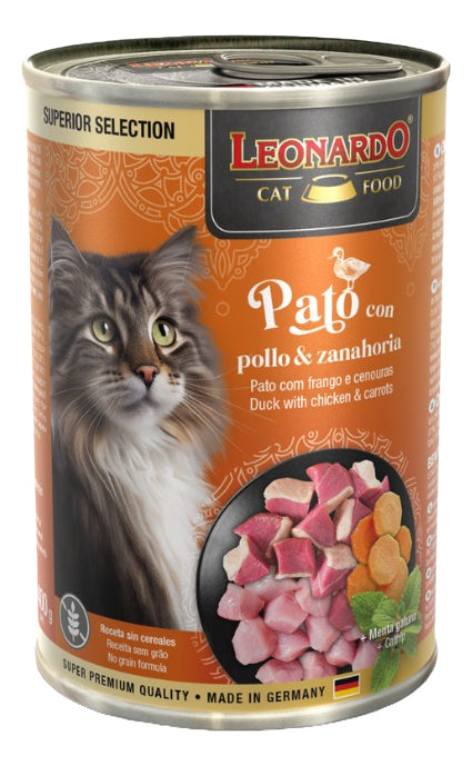 Alim Hum. Leonardo - Superior Seleccion Pack 6x400gr Pato P