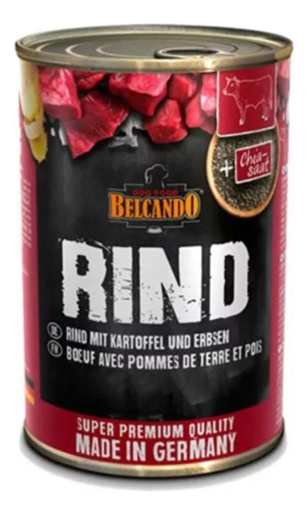 Pack 6 Latas Belcando Rind Ternera-patata-guisantes 800g C/u