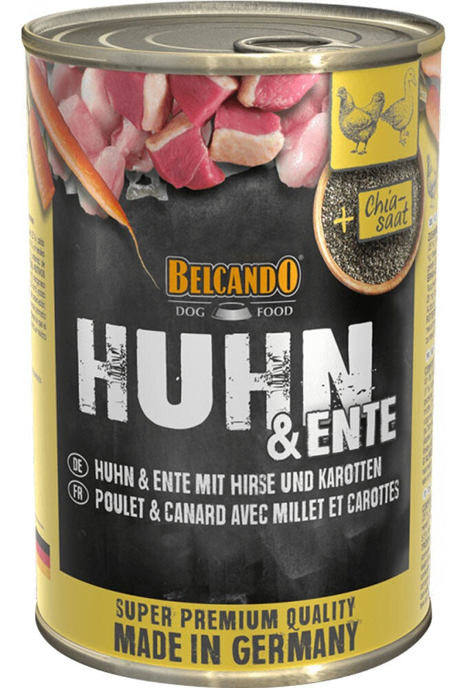 Pack 6 Latas Belcando Pollo Y Pato 800 Gr