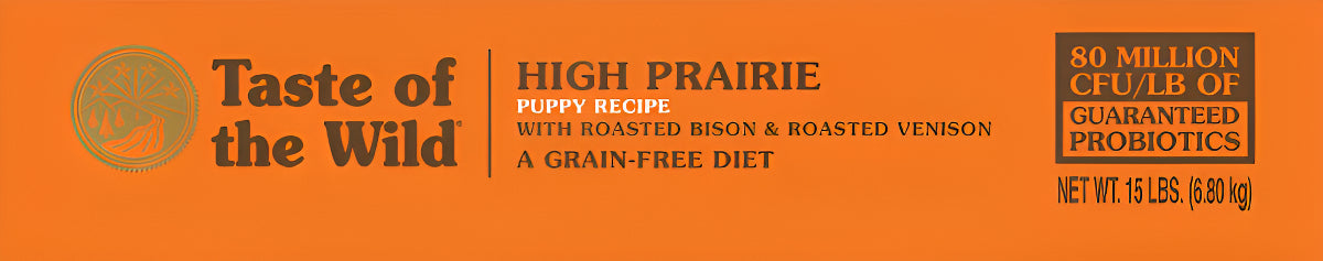 Taste Of The Wild - High Prairie Puppy -bisonte Y Venado 2kg
