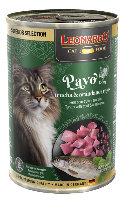 Alim Hum. Leonardo - Superior Seleccion Pack 6x400gr Pavo Tr