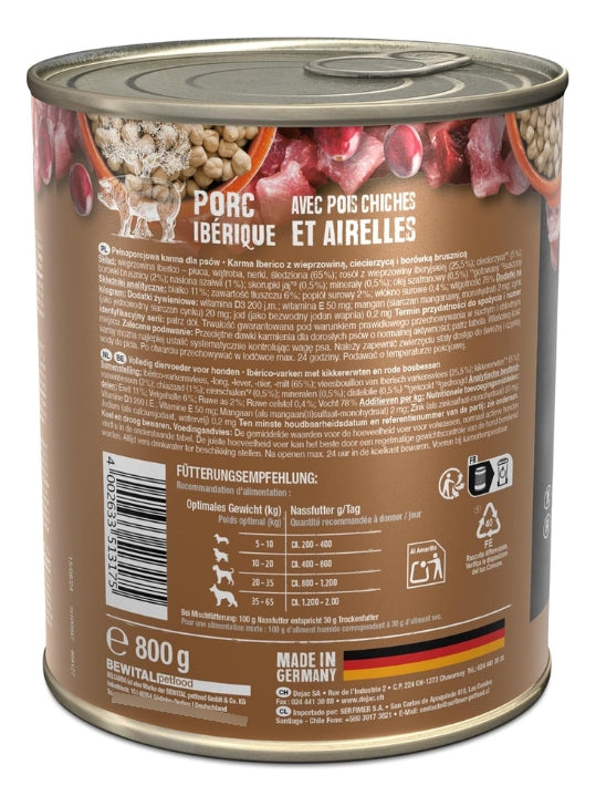 Pack 6 Latas Belcando Sabor Iberico/garbanzos 800 Gr