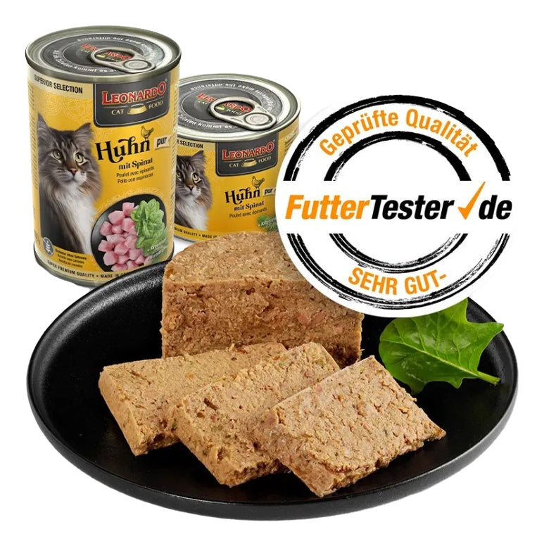 Alim Hum. Leonardo - Superior Seleccion Pack 6x400gr Pollo E