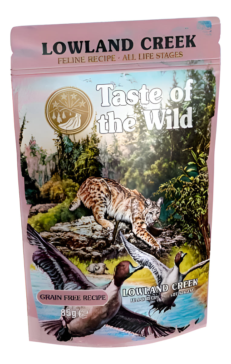 Taste Of The Wild Gato - Pouch Lowland Creek 85g - Pack 6un