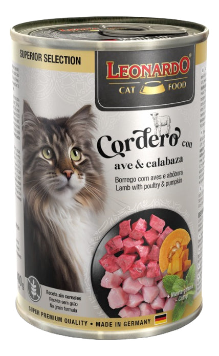 Alim Hum. Leonardo - Superior Seleccion Pack 6x400gr Cordero