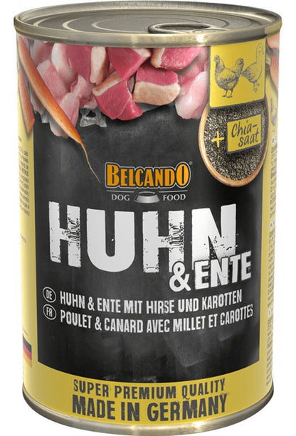 Pack 6 Latas Belcando Pollo Y Pato 800 Gr