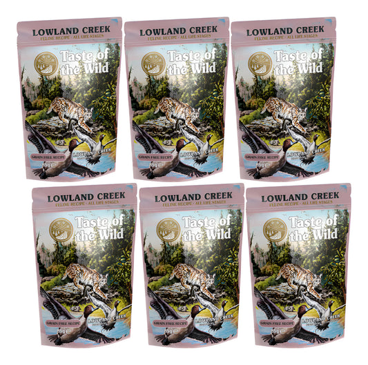 Taste Of The Wild Gato - Pouch Lowland Creek 85g - Pack 6un