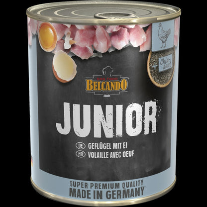 Pack 6 Latas Alimento Húmedo Perro Belcando Junior 800g