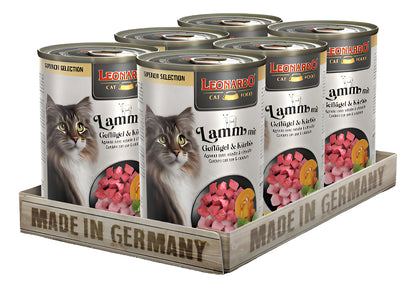 Alim Hum. Leonardo - Superior Seleccion Pack 6x400gr Cordero
