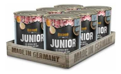 Pack 6 Latas Alimento Húmedo Perro Belcando Junior 800g
