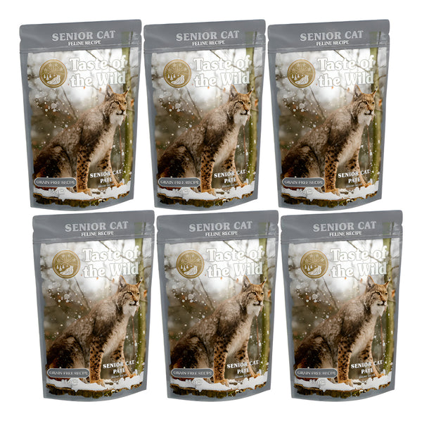 Taste Of The Wild Gato - Pouch Senior 85gr - Pack 6un